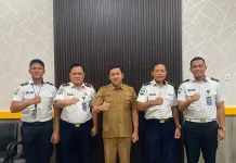 Perkuat Sinergi Pembinaan WBP, Kalapas Ampana Audiensi dengan Bupati Touna