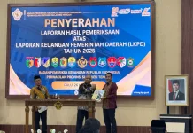 Touna Raih WTP ke-14 Kali, Penyelesaian Tindak Lanjut Pemeriksaan Hampir 100 Persen