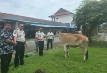 Lapas Ampana Terima Bantuan Hewan Kurban dari Wakil Ketua MPR RIAncandra