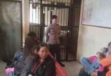 Pastikan Ruang Tahanan Aman, Sat Tahti Polres Touna Perketat Pengawasan