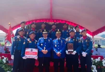 Damkarmat Touna Raih Juara II di Tolitoli, Bupati Beri Apresiasi