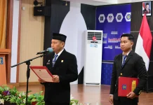 Pelantikan PNS di Kemenkum Sulteng Perkuat Profesionalisme ASN
