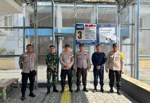 Lapas Luwuk Terima Kunjungan Patroli Sambang TNI-Polri