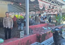 Satbinmas Polres Touna Pantau Penyaluran MBG untuk Ibu dan Balita