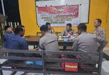 Polsek Walea Kepulauan Jalani Pemeriksaan Kesehatan Rutin