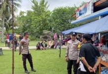 Jaga Kamtibmas Tetap Kondusif, Polsek Una Una Gelar Patroli Dialogis