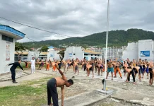 Lapas Luwuk Ajak Warga Binaan Senam Sehat Setiap Jumat Pagi