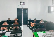 Menguatkan Iman, WBP Nasrani Lapas Ampana Aktif Melaksanakan Ibadah