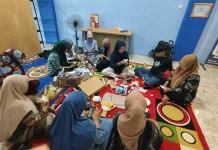 Rumah BUMN Pertamina Touna Gelar Pelatihan Pembuatan Bouquet