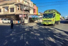 Demi Kelancaran Lalu Lintas, Satlantas Polres Touna Intensifkan Strong Point Pagi