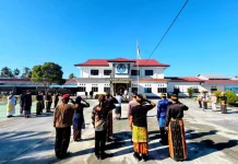 Lapas Ampana Gelar Upacara Peringatan Harganas Ke-33 Tahun 2026