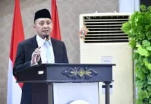 Bupati Tojo Una Una Apresiasi Dedikasi Jajaran Polres Touna Jaga Kamtibmas
