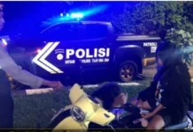 Cegah Kriminalitas Malam Hari Satsamapta Polres Touna Intensifkan Blue Light