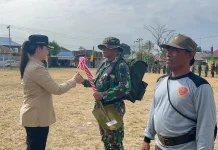 Serbuan Teritorial Kodim 1307/Poso Perkuat Gotong Royong Bangun Desa