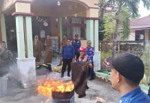 Tingkatkan Kesiapsiagaan, Damkramat Touna Tingkatkan Mitigasi Bencana
