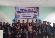Kapolsek Tojo Edukasi Bahaya NAPZA kepada Peserta MPLS SMAN 1 Tojo