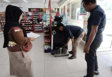 DPPKUKM Touna Tera Ulang Alat Ukur di Seluruh Gerai Alfamidi