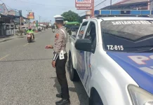 Blue Light Patrol Polres Touna, Wujudkan Masyarakat Kamseltibcarlantas