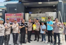 Polres Poso Salurkan Bantuan Logistik untuk Korban Kebakaran