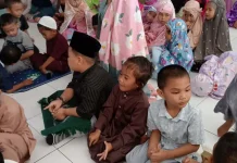 TK/PAUD Aisyiyah Ratolindo Rutin Gelar Praktik Salat untuk Anak Usia Dini