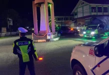 Satlantas Polres Touna Intensifkan Blue Light Patrol Jaga Keamanan Lalu Lintas