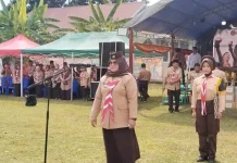 Wabup Touna Buka Perkemahan Saka Bakti Husada 2026
