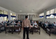 Satlantas Polres Touna dan Jasa Raharja Edukasi Keselamatan Berlalu Lintas