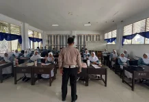 Satlantas dan Jasa Raharja Edukasi Keselamatan Berlalu Lintas kepada Pelajar