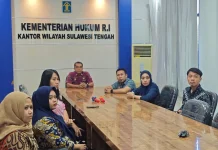 Kemenkum Sulteng Perkuat Sentra KI Kampus