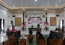Polres  Touna Gelar Sidang BP4R, Bekali Personel menuju Pernikahan Harmonis