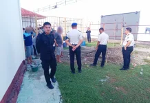 Lapas Ampana Bangun Bak Sampah Perkuat Lingkungan Bersih dan Tertib