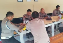 Polsek Ulubongka Rutin Gelar Binrohtal Wujudkan Integritas Pelayanan