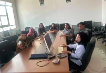 Kanwil Kemenkum Sulteng Dampingi Pencatatan Hak Cipta 32 Buku Dwibahasa