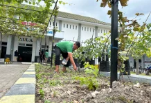 Warga Binaan Lapas Luwuk Buktikan Keahlian Merawat Tanaman