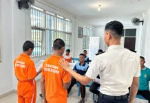 Lapas Luwuk Gelar Pembinaan Pancasila Bagi Warga Binaan