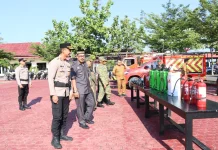 Polres Tojo Una-Una Gelar Pasukan Cegah Karhutla