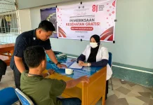 Rutan Poso Gelar Pemeriksaan Kesehatan Gratis bagi Masyarakat dan WBP