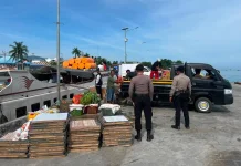 Patroli Kota Upaya Satsamapta Polres Touna Jaga Kamtibmas di Sejumlah Lokasi