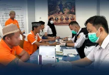 Sambut HUT ke-81 RI, Lapas Luwuk Gelar Cek Kesehatan Gratis
