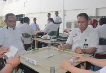 Seru dan Kompak, Domino Meriahkan Hari Pengayoman