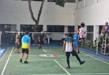 Semarak Kemerdekaan dan Hari Pengayoman, Kanwil Kemenkum Gelar Takraw