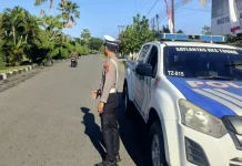 Selain Patroli, Satlantas Polres Touna Edukasi Keselamatan Berkendara