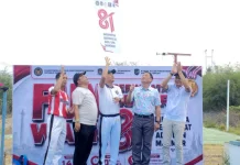 Kakanwil Kemenkum Sulteng Perkuat Sinergi lewat Fun Walk Bersama Imigrasi