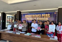 Kalapas Luwuk Hadiri Kegiatan Pemusnahan Hasil Operasi Polresta Banggai