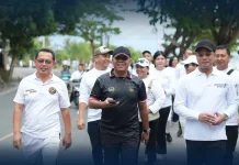 UPT Imigrasi dan Pemasyarakatan Banggai Semarakkan HUT RI