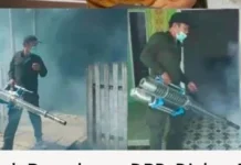Cegah DBD, Dinkes Touna Lakukan Fogging di Setiap Kecamatan