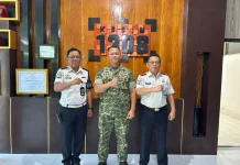 Kalapas Luwuk Perkuat Sinergi Dengan Dandim 1308 Luwuk Banggai