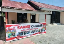 Kapolsek Ampana Kota Siap Tampung Keluhan Masyarakat lewat Saung Curhat