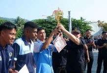 HUT Ke-81 RI di Lapas Luwuk ditutup Dengan Pembagian Hadiah Lomba