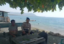 Satpolairud Polres Touna Perkuat Program Polisi Penolong di Wilayah Pesisir